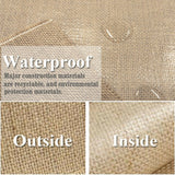 Jute Bag - Take me out,inside and outside view