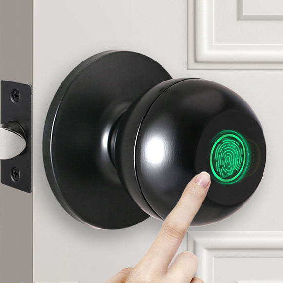 Security  Small Door Knob Fingerprint Door Lock Smart Keyless Entry Door Lock 3115