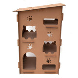 Cat Scratching Cardboard DDG23