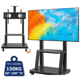 Solid Mobile TV Holder Trolley