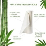 Bamboo Fiber Paper Towels Tissue