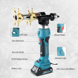 ZUPPER Battery Powered Axial Press&Expand Pex Tool For Composite Pipe SL-1240PE