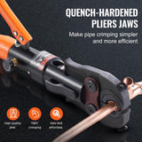 Hydraulic Copper Tube Fitting Press Crimping Tool Kit 1/2" 3/4" 1"  PEX Pipe SGHT-1930