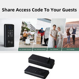 Digital Smart Door Lock Fingerprint Smart Doorlock Password APP Card Keypad 3112