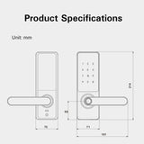 Security Smart Lock Wi-Fi Fingerprint Doorlock 3118