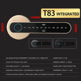 Security Smart Fingerprint Door Lock with Bluetooth T83