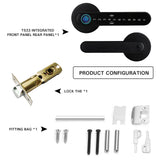 Security Smart Fingerprint Door Lock with Bluetooth T83