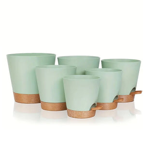 5Pcs Self Watering Planters-4STYLE