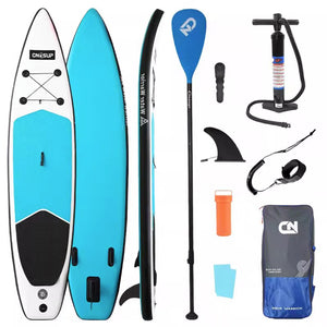 Inflatable Stand Up Paddle Board SUP - CNSBlue 12ft