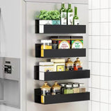 4Pack Magnetic Spice Rack Wall Mounted Organizers-LKRACK1