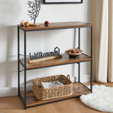 3 Tiers Wooden Hallway Side Table HOM0850