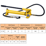Manual Hydraulic Pump Single Acting Portable Lifting Cylinder Jack CP-700