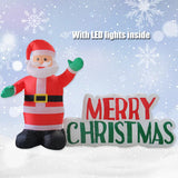 180cm Inflatable Santa with LED Light SM180