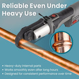 Zupper Battery Powered Press Tool Kit Set PZ-3240 For copper Bpress Viega Kempress Ridgid