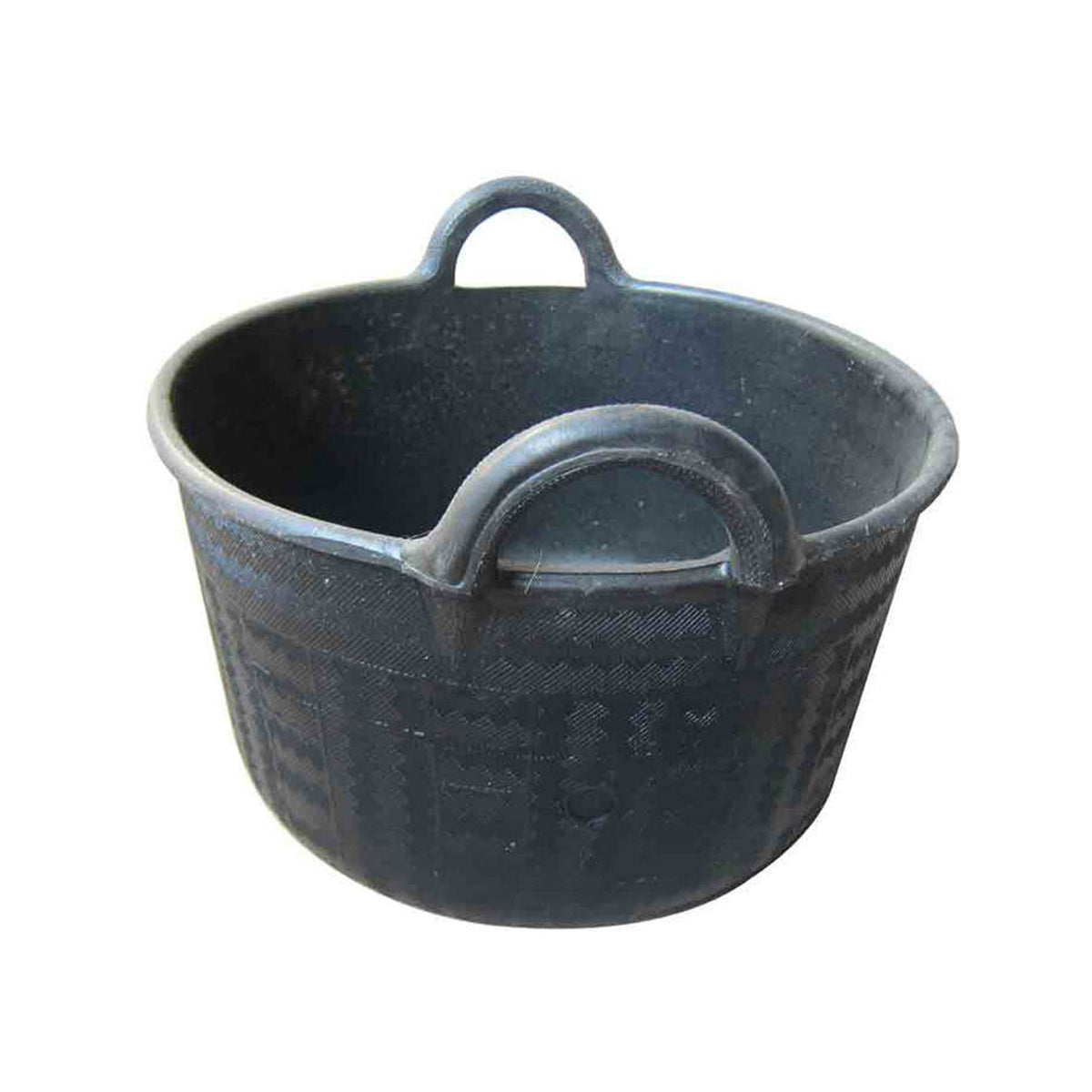 30L Feed Tub Rubber Trough Horse Equine sheep Stock Water Drinker Farm ...