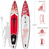 Inflatable Stand Up Paddle Board SUP - AP Jellyfish 14ft