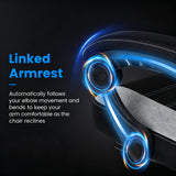 Gaming Office Chair Computer Executive Footrest PC Office Seat Black 979-9 (For PICK UP)