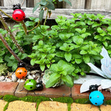 4PCS Ladybug Fairy Garden