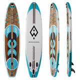 Inflatable Stand Up Paddle Board SUP - AW Moonlight 12ft