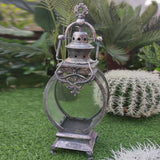 74cm Large Metal Retro Lantern Candle Holder - 7852