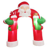 285CM INFLATABLE Charistmas SANTA ARCHWAY WITH LED LIGHT ARC240