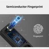 Digital Smart Door Lock Fingerprint Smart Doorlock Password APP Card Keypad 3112