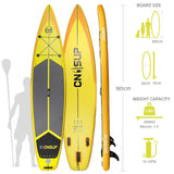 Inflatable Stand Up Paddle Board SUP - CNSYELW 12ft