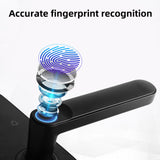 Digital Security Door Lock Fingerprint Smart Doorlock Password APP Card Keypad 3116