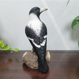 Resin Magpie Fake Bird