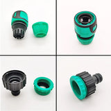 12Sets Garden Hose Connect 13mm Plastic Hose Quick Connector Garden Hose Fitting