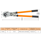 Manual Pipe Crimping Tool Kit JT-1632(SHIGAO)