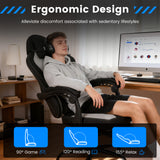 Gaming Office Chair Computer Executive Footrest PC Office Seat Black 979-9 (For PICK UP)