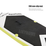 Inflatable Stand Up Paddle Board SUP-AP 10.5ft Yellow