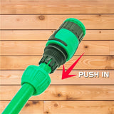 12Sets Garden Hose Connect 13mm Plastic Hose Quick Connector Garden Hose Fitting