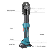 ZUPPER BATTERY POWERED PRESS TOOL KIT 24Kn SL-2430(upgraded PZ-2430) Bpress Viega kempress Ridgid