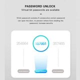 Security Smart Fingerprint Door Lock with Bluetooth T83