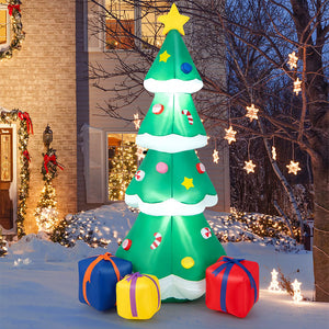 2.1M Inflatable Christmas Tree with LED Light BGW1948