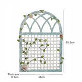 Classical Metal Wall Art Vine Flower Hanging Decor DH0529