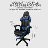 Gaming Office Chair Computer Chairs Seating Footrest Racer Recliner HGFD08 (For PICK UP)
