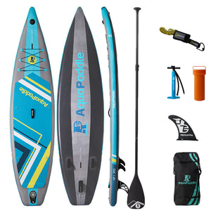 Inflatable Stand Up Paddle Board SUP - AP Galactic Grey 11.65ft