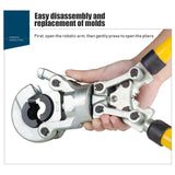 Manual Pipe Crimping Tool Kit JT-1632(SHIGAO)