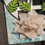 Classical Metal Wall Art Vine Flower Hanging Decor DH0529