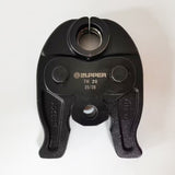 ZUPPER Jaw Plumbing Press Tool 32KN TH Jaws for PEX&MULTI-LAYER PIPE MP-3240