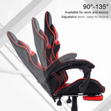 Gaming Office Chair Computer Chairs Seating Footrest Racer Recliner HGFD08 (For PICK UP)