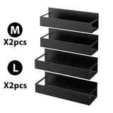 4Pack Magnetic Spice Rack Wall Mounted Organizers-LKRACK1