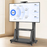 Solid Mobile TV Holder Trolley