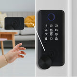 Digital Smart Door Lock Fingerprint Smart Doorlock Password APP Card Keypad 3112