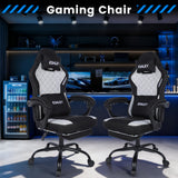 Gaming Office Chair Computer Executive Footrest PC Office Seat Black 979-9 (For PICK UP)