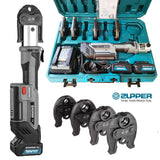 Zupper Battery Powered Press Tool Kit Set PZ-3240 For copper Bpress Viega Kempress Ridgid