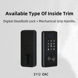 Digital Smart Door Lock Fingerprint Smart Doorlock Password APP Card Keypad 3112